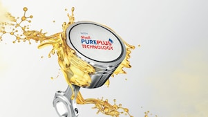 天然氣製成的殼牌潤滑油與活塞