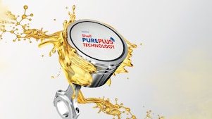 天然氣製成的殼牌潤滑油與活塞